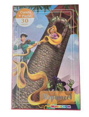 CUENTO + PUZLE 30 PZAS RAPUNZEL