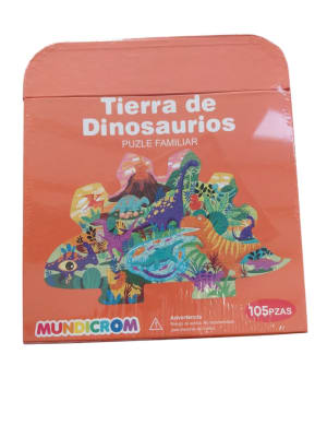 ROMPECABEZAS TIERRA DE DINOSAURIOS