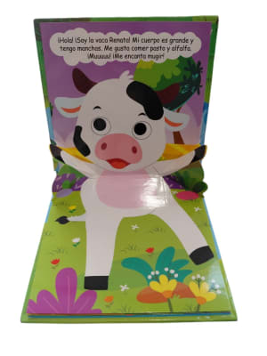 MINI LIBRO POP-UP ANIMALES DE GRANJA