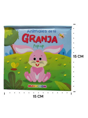 MINI LIBRO POP-UP ANIMALES DE GRANJA