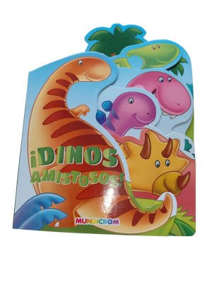 CUENTO TROQUELADO -DINOSAURIOS AMISTOSOS