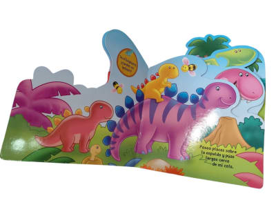 CUENTO TROQUELADO -DINOSAURIOS AMISTOSOS