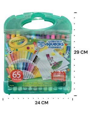 MALETA DE MARCADORES LAVABLES - CRAYOLA