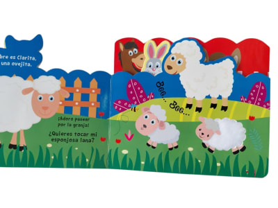 LIBRO TOCA Y SIENTE - ANIMALES DE LA GRANJA