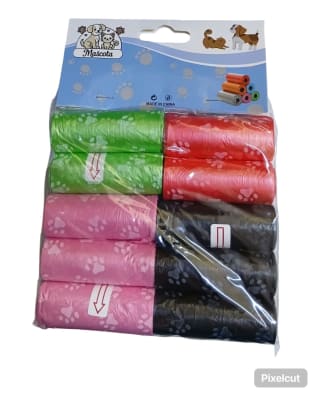 KELI BOLSAS POPO HUELLITA X 10 UND1