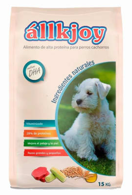 ALIMENTO SECO GRANEL ALLKJOY CACHORRO TR CARNE DE RES SACO 15 KG1