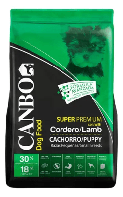 ALIMENTO SECO GRANEL CANBO CACHORRO RP CORDERO SACO 7 KG1