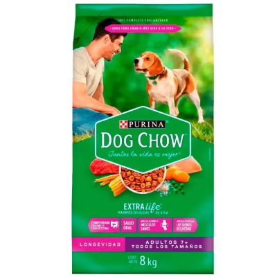 ALIMENTO SECO GRANEL DOG CHOW +7AÑOS TR LONGEVIDAD SACO 8 KG1