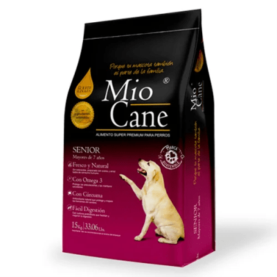 ALIMENTO SECO GRANEL MIO CANE PERRO SENIOR/+7 AÑOS SACO 15 KG1