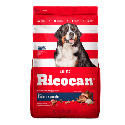 ALIMENTO SECO GRANEL RICOCAN ADULTO CORDERO RMYG SACO 22 KG1