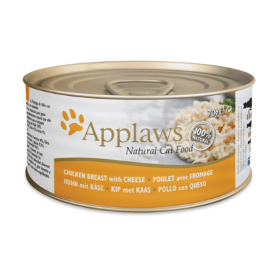 APPLAWS CAT ADULTO PECHUGA DE POLLO CON QUESO LATA 70gr1