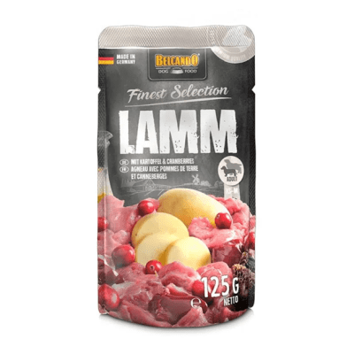 BELCANDO LAMM CORDERO CON PAPA Y ARANDANO SACHET 125 GR1