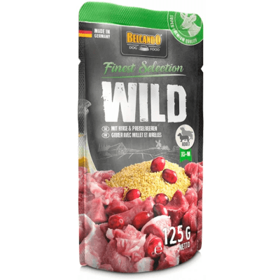 BELCANDO WILD VENADO CON MIJO Y ARANDANO SACHET 125 GR1