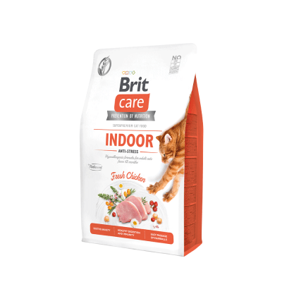 BRIT CARE CAT INDOOR ANTI-STRESS CHICKEN 2KR.1