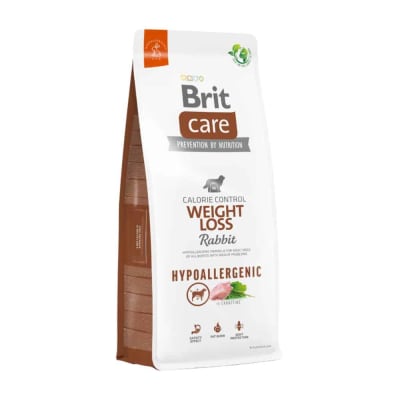BRIT CARE DOG HYPOALLERGENIC WEIGHT LOSS ALL BREED RABBIT 3 KGR.1