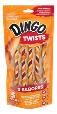 DINGO TWIST 3 SABORES X 5 UND1