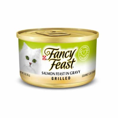 FANCY FEAST GATO ADULTO GRILLED SALMÓN LATA 85 Gr1