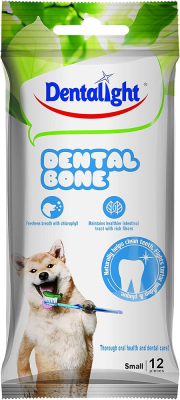 GNAWLERS DENTALIGHT DENTAL BONE 2.5 SMALL 12 UNI 90 GR1