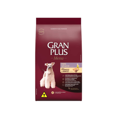 GRANPLUS PERRO SENIOR MINI FRANGO Y ARROZ 3 KG1
