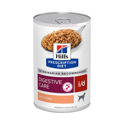 HILLS PD CANINE I/D (CUIDADO DIGESTIVO) PAVO LATA 369 Gr1