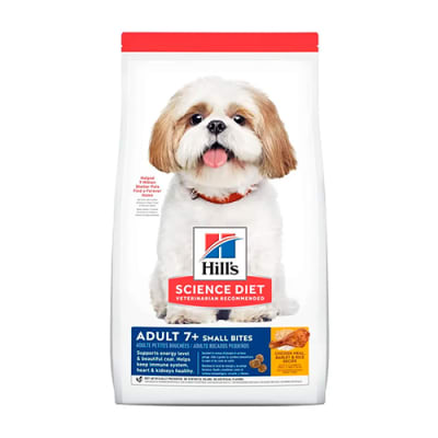 HILLS SD CANINE ADULT +7 SMALL BITES POLLO 2Kg1