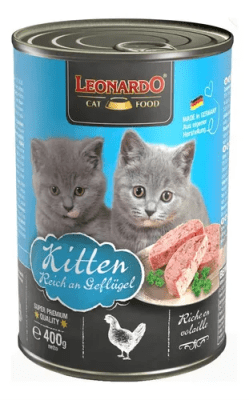 LEONARDO QUALITY SELECTION KITTEN AVE LATA 400 GR1