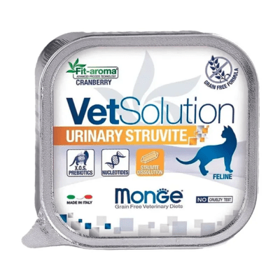 MONGE VET SOLUTION FELINE URINARY STRUVITE 100 GR1