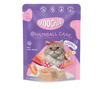 MOOCHIE CAT BENEFIT HAIRBALL SACHET 70 GR1