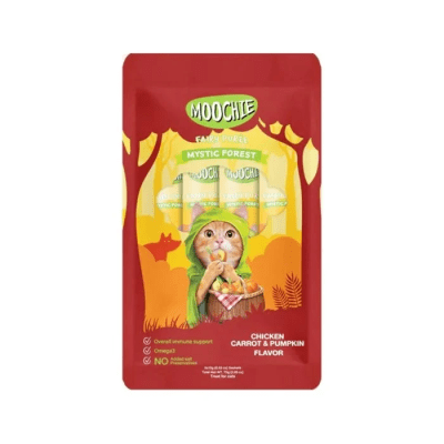 MOOCHIE CAT CHICKEN & CARROT FLAVOR 5 UND - 15 GR1