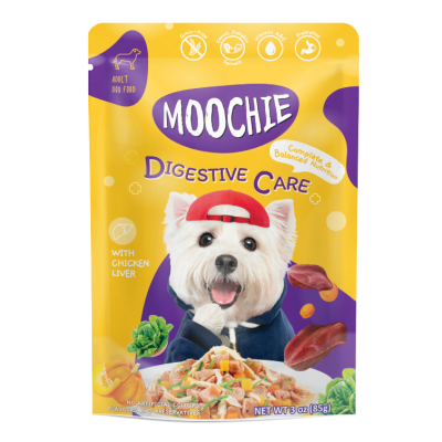 MOOCHIE PERRO BENEFIT DIGESTIVE CARE SACHET 85 GR1
