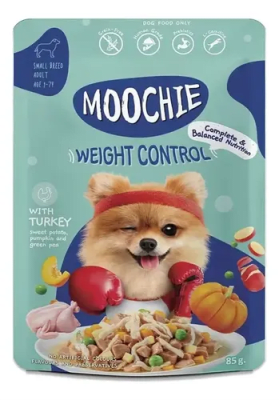 MOOCHIE PERRO BENEFIT WEIGHT CONTROL SACHET 85 GR1