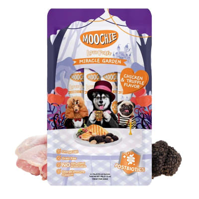 MOOCHIE PERRO CHICKEN & TRUFFLE FLAVOR 5 UND - 15 GR1