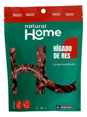 NATURAL HOME TREATS HIGADO DE RES 70 GR1