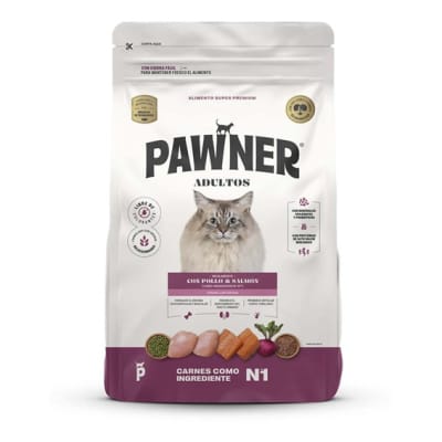 PAWNER GATO ADULTO POLLO Y SALMON 1 KG1