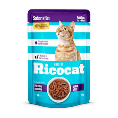 RICOCAT ATUN SACHET 85 GR1