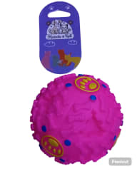 KELI PERRO PELOTA DURA CON SONIDO 9 CM