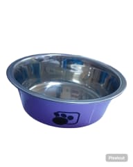 KELI PERRO METALIZADO CON DISEÑO 14 CM