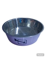 KELI PERRO METALIZADO CON DISEÑO 19 CM