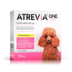 AGROVET PERRO ATREVIA ONE SMALL 4.5-10 Kg X1 TAB