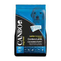 ALIMENTO SECO GRANEL CANBO CACHORRO RMYG SACO 15 KG