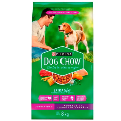 ALIMENTO SECO GRANEL DOG CHOW +7AÑOS TR LONGEVIDAD SACO 8 KG