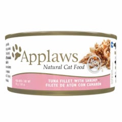 APPLAWS CAT ADULTO FILETE DE ATÚN CON CAMARÓN LATA 70 Gr