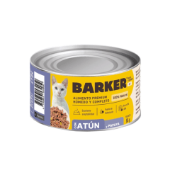 BARKER GATO ATÚN Y PAPAYA LATA 85 G