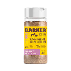 BARKER POLLO Y MOLLEJAS 70 GR