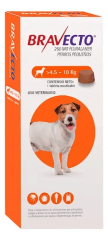 BRAVECTO PERRO 250 MG (4.5 - 10 KG) X 1 TAB