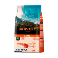 BRAVERY DOG ADULT MINI SMALL BREEDS LAMB 2 KG