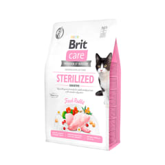 BRIT CARE CAT STERILIZED SENSITIVE GRAIN FREE 2 KG