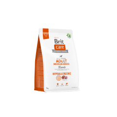 BRIT CARE DOG HYPOALLERGENIC ADULT MEDIUM BREED LAMB 3 KGR.