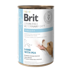 BRIT GRAIN FREE VET DIETS DOG OBESITY LATA 400 GR