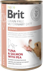BRIT GRAIN FREE VET DIETS DOG RENAL LATA 400 GR
